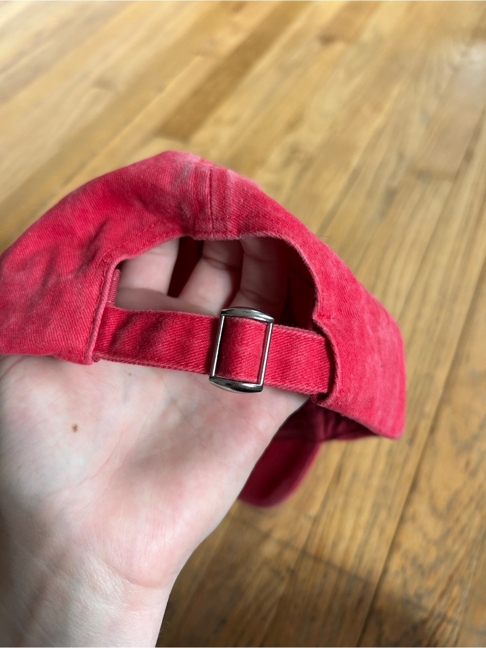 Toronto Embroidered Red Baseball Cap - Picture 2 of 3